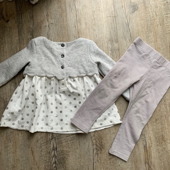 Tahari baby set onesie, sleeper
